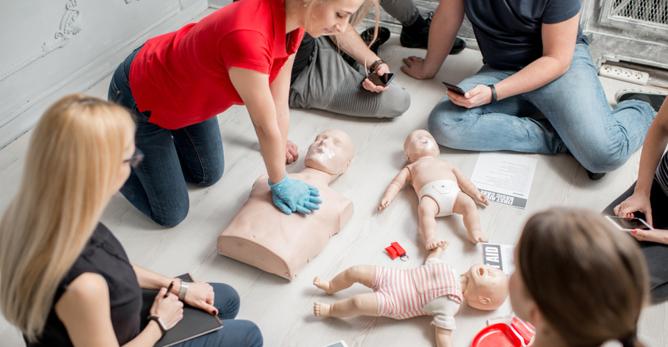 CPR AED First Aid Training Tips