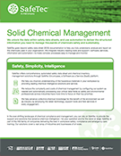 Safetec Solid Chemical Management