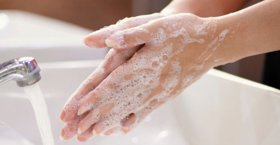 Handwashing and glove removal